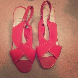 Dana buckman heals dark pink